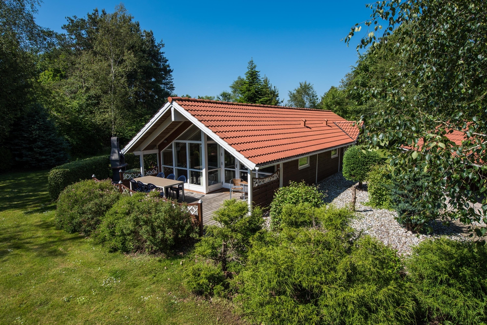 Schön gelegenes Ferienhaus mit Sauna, Whirlpool und Hund erlaubt