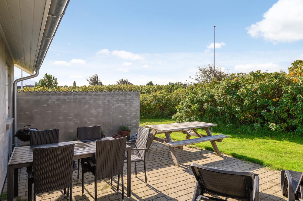 Allergenarmes Ferienhaus mit Kaminofen und überdachter Terrasse